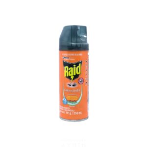 INSECTICIDA RAID,B ANARANJADO CASA Y JARDIN 400 M.L