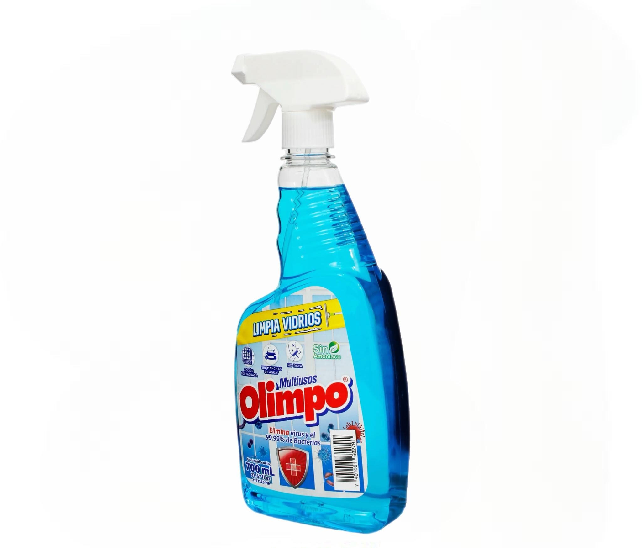 LIMPIA VIDRIOS OLIMPO C/ATOMIZADOR BOTE 700 M.L