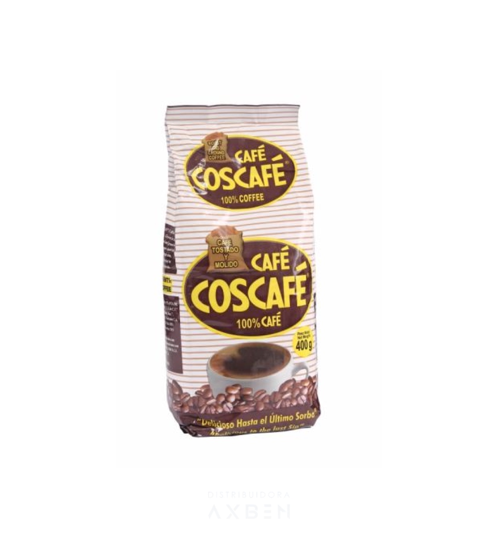 CAFE TOSTADO Y MOLIDO COSCAFE 400 GR