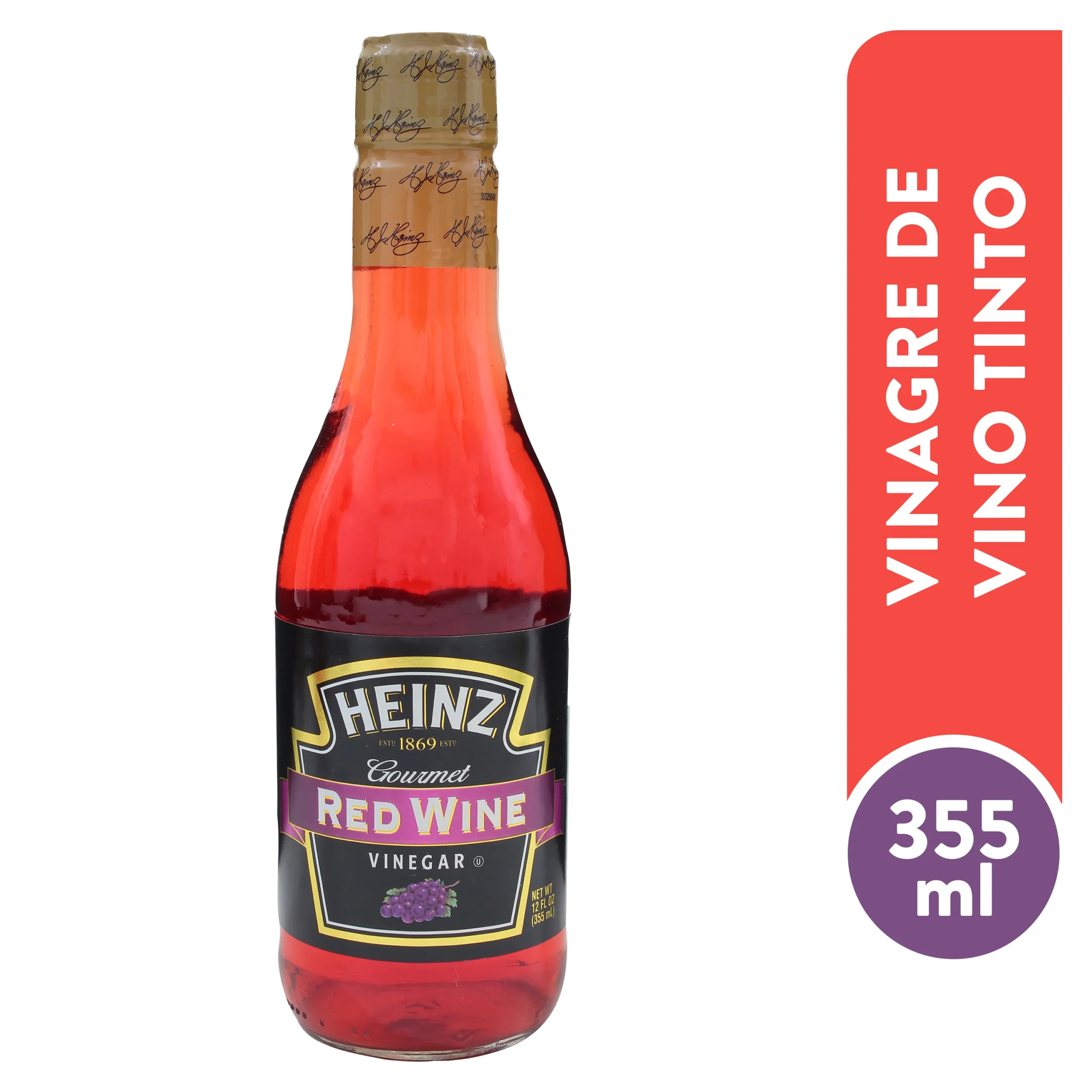 VINAGRE DE VINO TINTO 355 ML