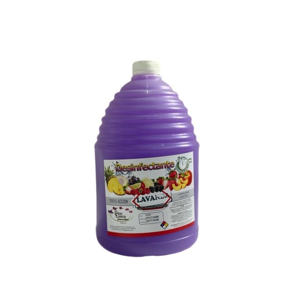 DESINFECTANTE CLEAN ESSENCE LAVANDA, GALON