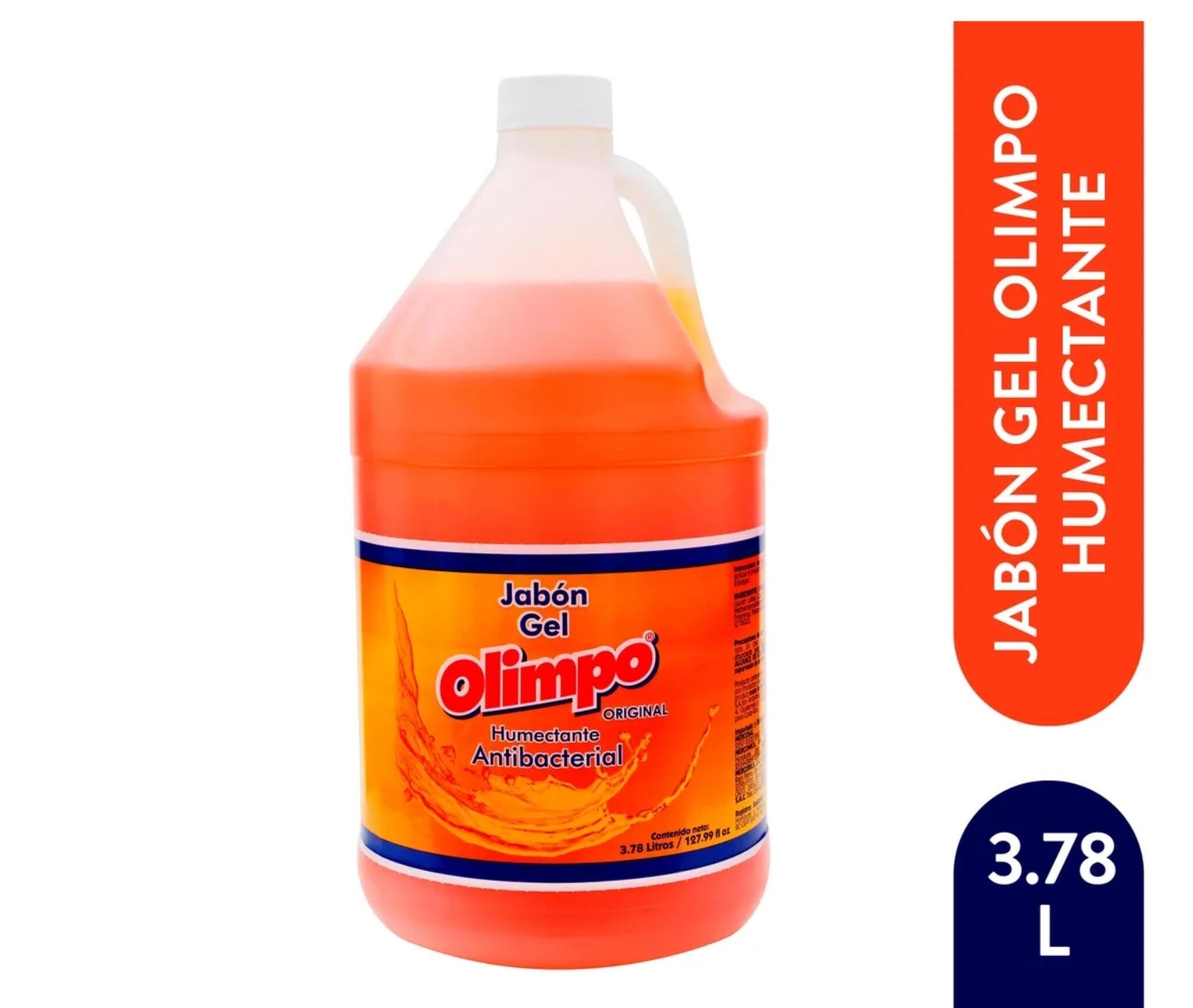 JABON OLIMPO GEL ANTIBACTERIAL 3785 ML