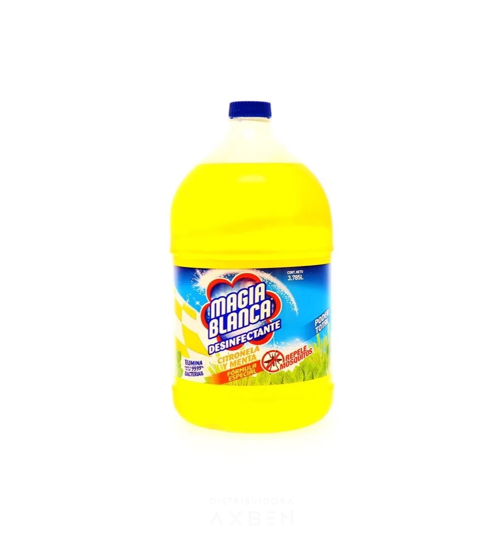 DESINFECTANTE MAGIA BLANCA CITRONELA-MENTA GL
