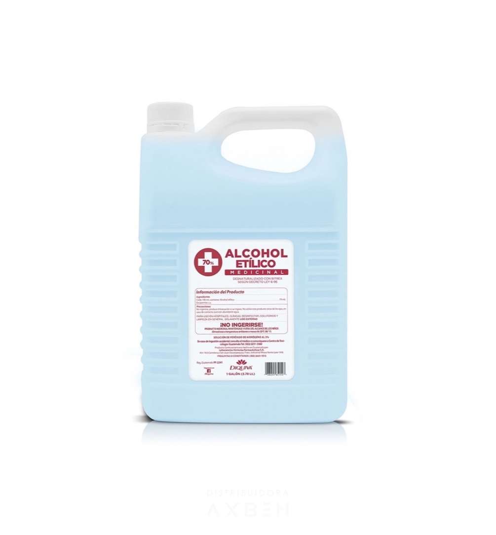 ALCOHOL LIQUIDO 70° GALON