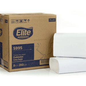 TOALLA INTERFOLIADA BLANCA ELITE 8 X 250 2,000 UNI
