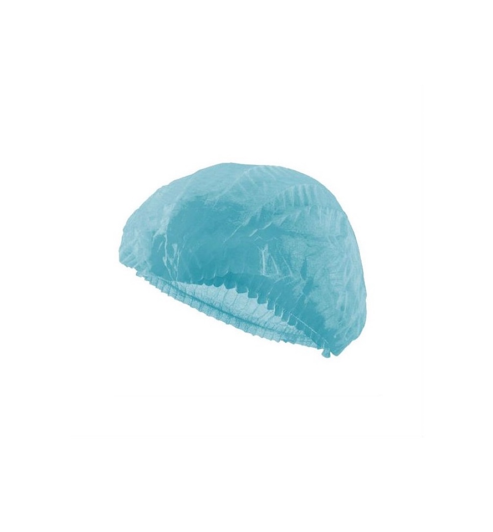 GORRO DESCARTABLE CELESTE BOLSA 100 UNIDADES