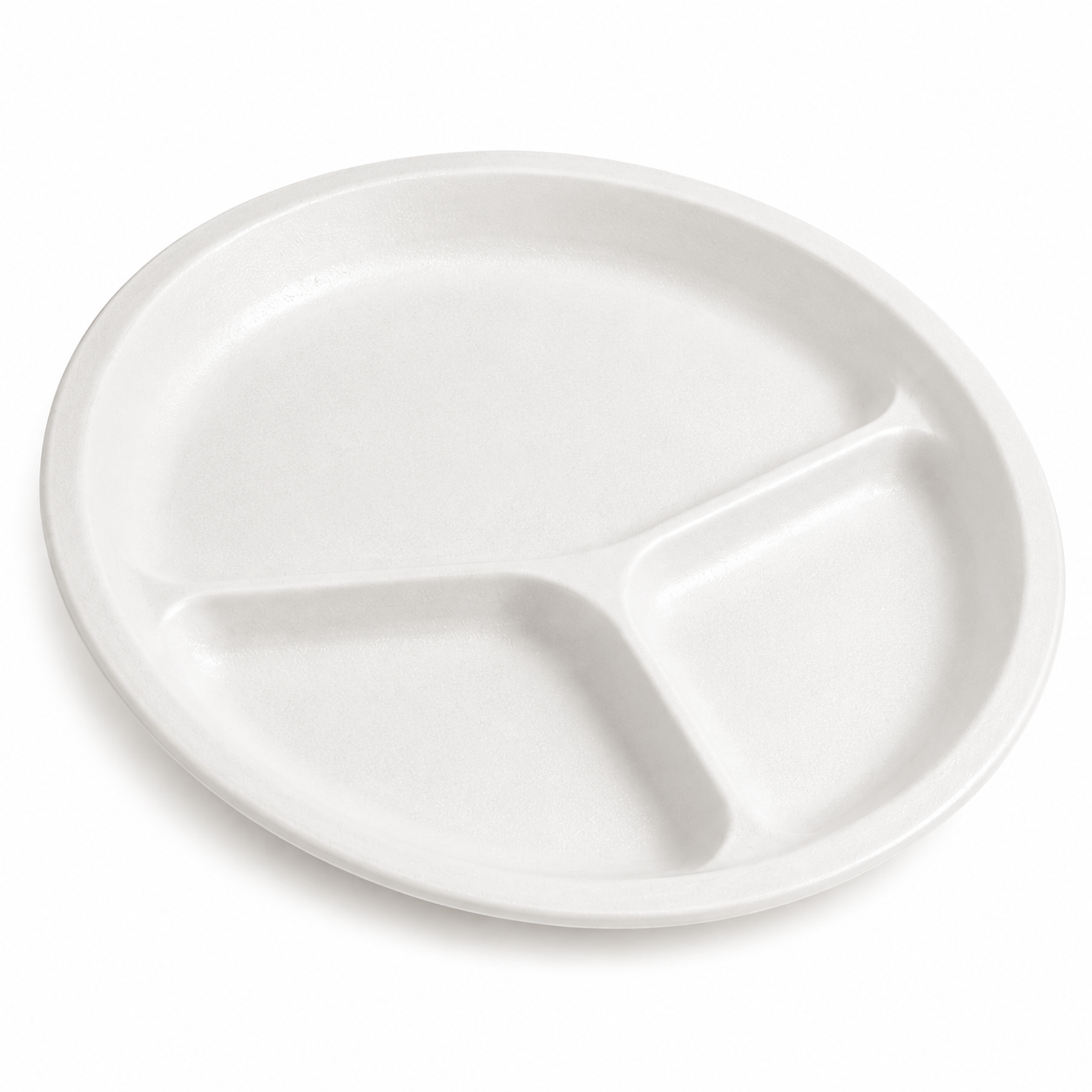 PLATO CON DIVICION 9 TERMO PAQ DE 25
