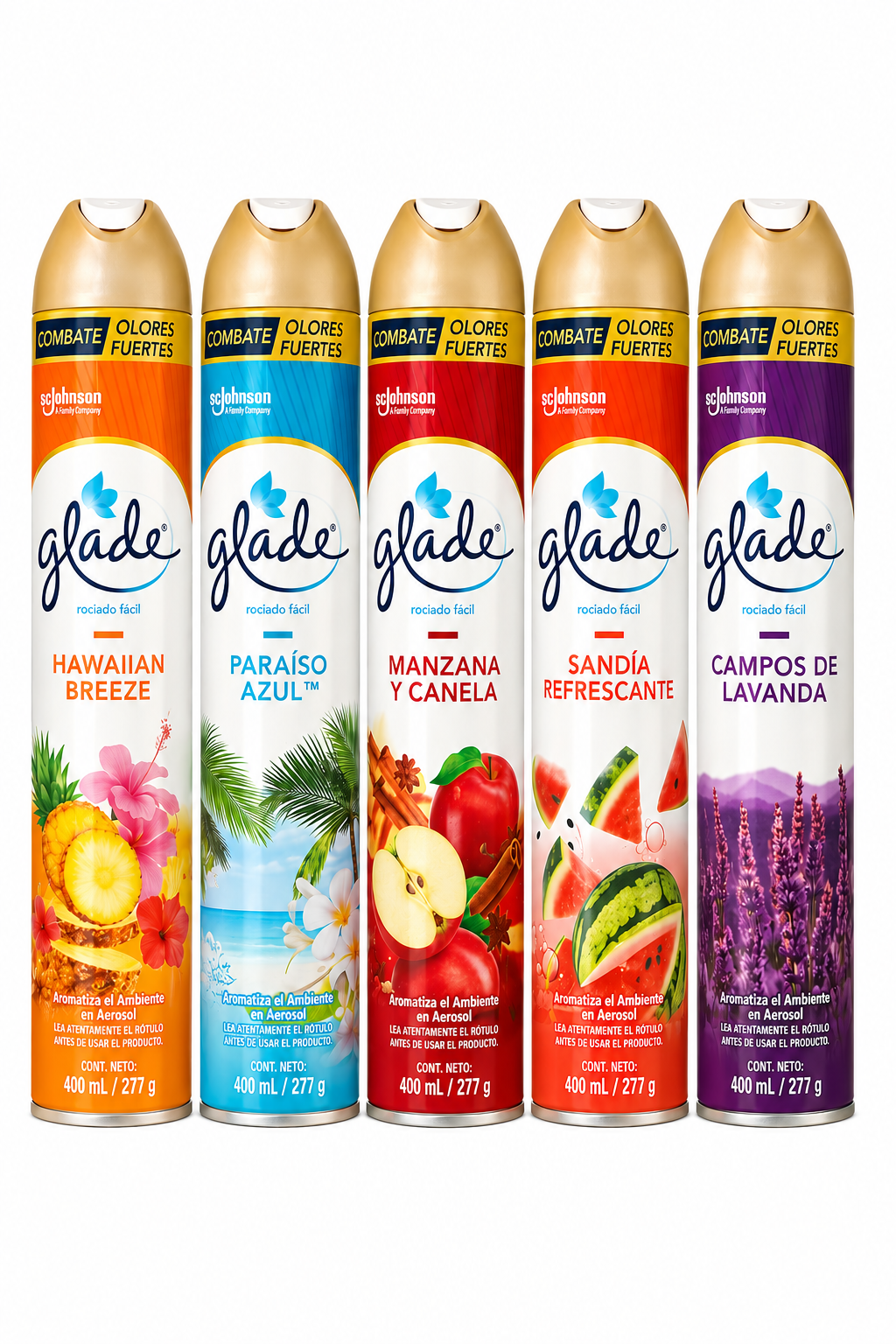 DESODORANTE AMBIENTAL GLADE BOTE 400 ML