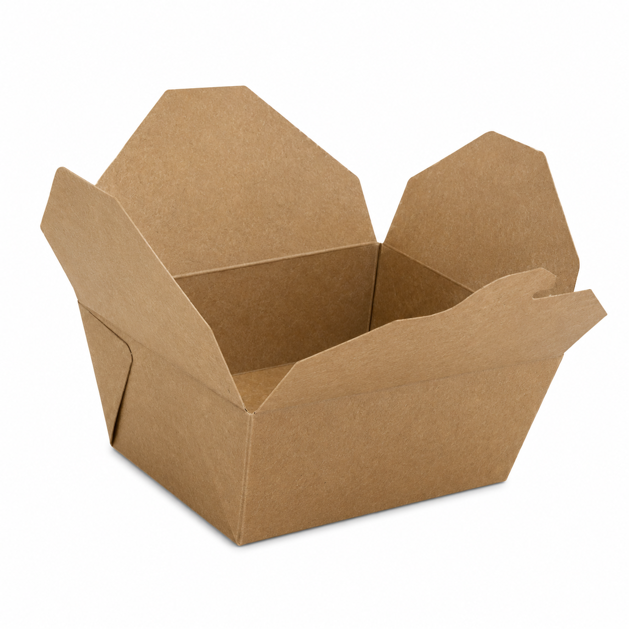 CAJA CARTON 28 OZ 800ML COMIDERA CON PESTAÑA PAQ 50 UNI PAQUETE
