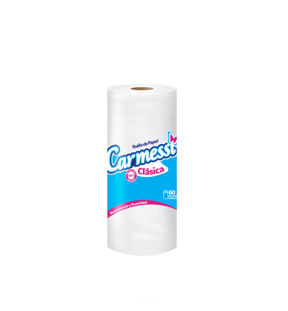 PAPEL TOALLA ENCANTO MAYORDOMO ROLLO 60 HOJAS