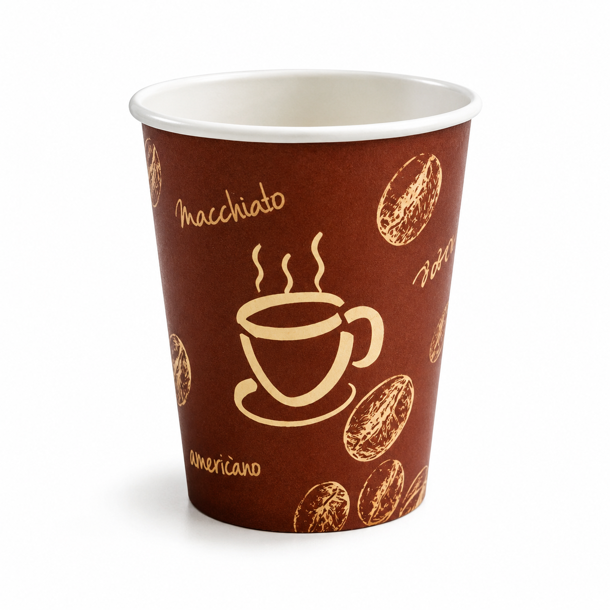 VASO 8 OZ PAQ 50 UNI , SIN ASA CAFE TAZA AXBEN