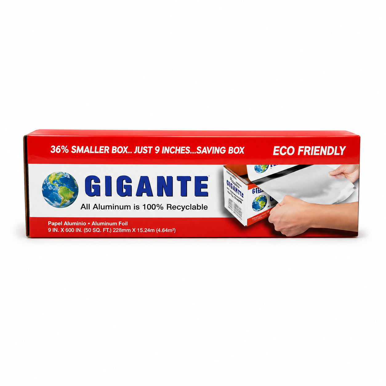 PAPEL ALUMINIO ROLLO 12X500 PIES