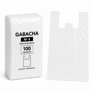 BOLSA GABACHA Nº 4 BLANCA PAQx100 UND