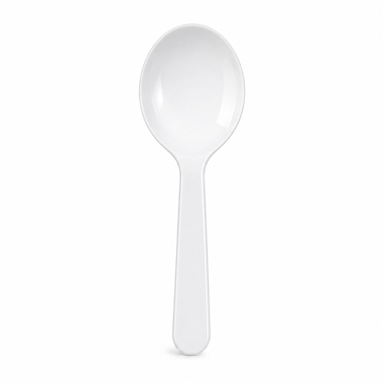 CUCHARA DESECHABLE SOPERA BLANCA PAQ DE 25 UND