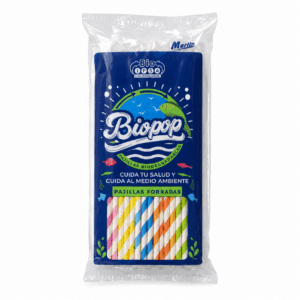 PAJILLA BIOPOP FORRADA MARLIN PQ DE 50 UN