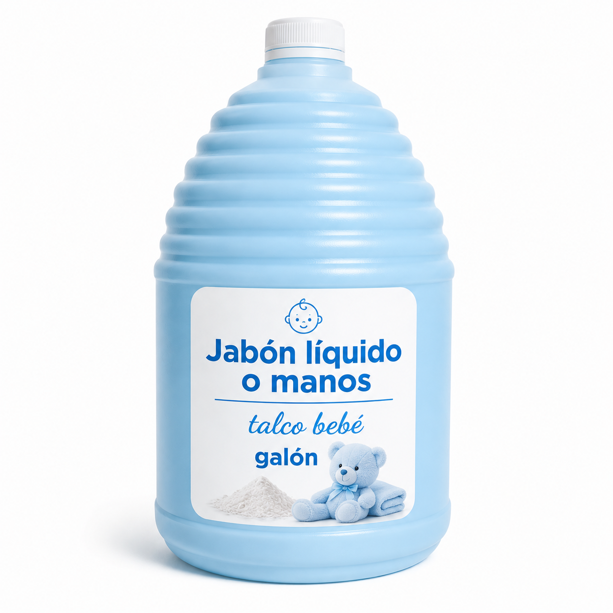 JABÓN LIQUIDO P/MANOS CLEAN ESSENCE TALCO BEBE, GALON