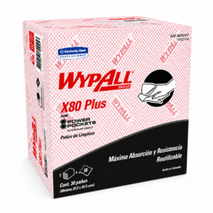 WYPALL ROJO 35x35CM PAQUETE 30 UNI