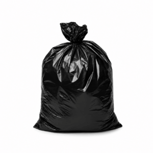 BOLSA NEGRA DOBLE 1/2 JARDIN 24x32 PAQ 10 UND, PANDA