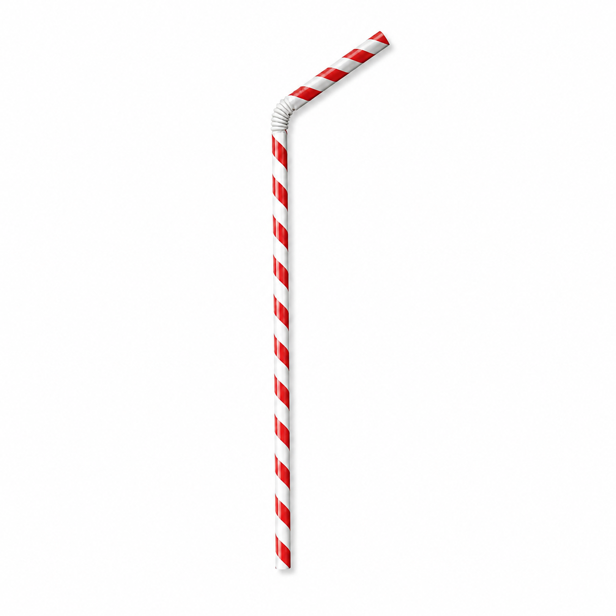 PAJILLA FLEXIBLE BICOLOR BLANCO/ROJO PAQUETE 50 UNIDAD