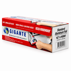 PAPEL ALUMINIO ROLLO 12X1000 PIES, GIGANTE