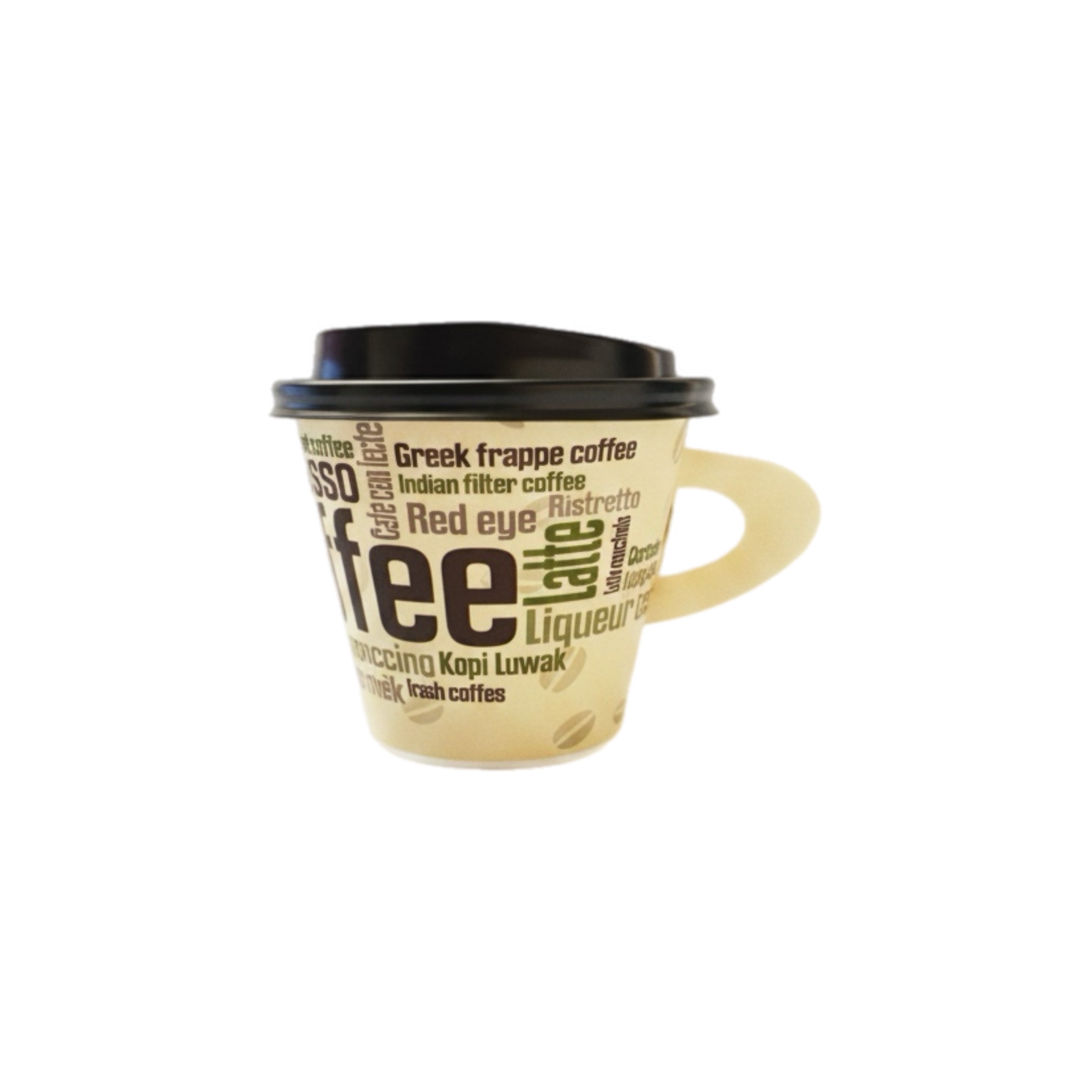 VASO 8 OZ CON/A BEBIDA CALIENTE 20X50 1,000 UNI COD 10247
