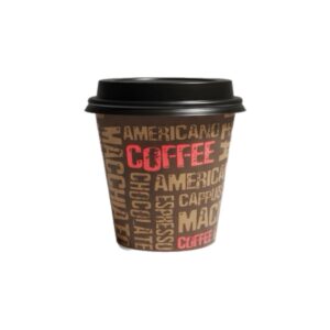 VASO 8 OZ SIN ASA COFFEE OSCURO 20X50 1,000 UNI AXBEN