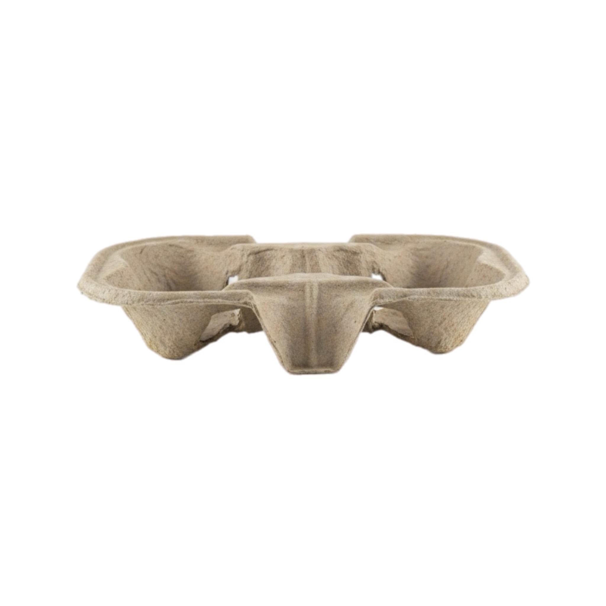 PORTA VASO 2 CAVIDADES ( CORRUGADO GRIS GRUSO ) FARDO 600 UNID.