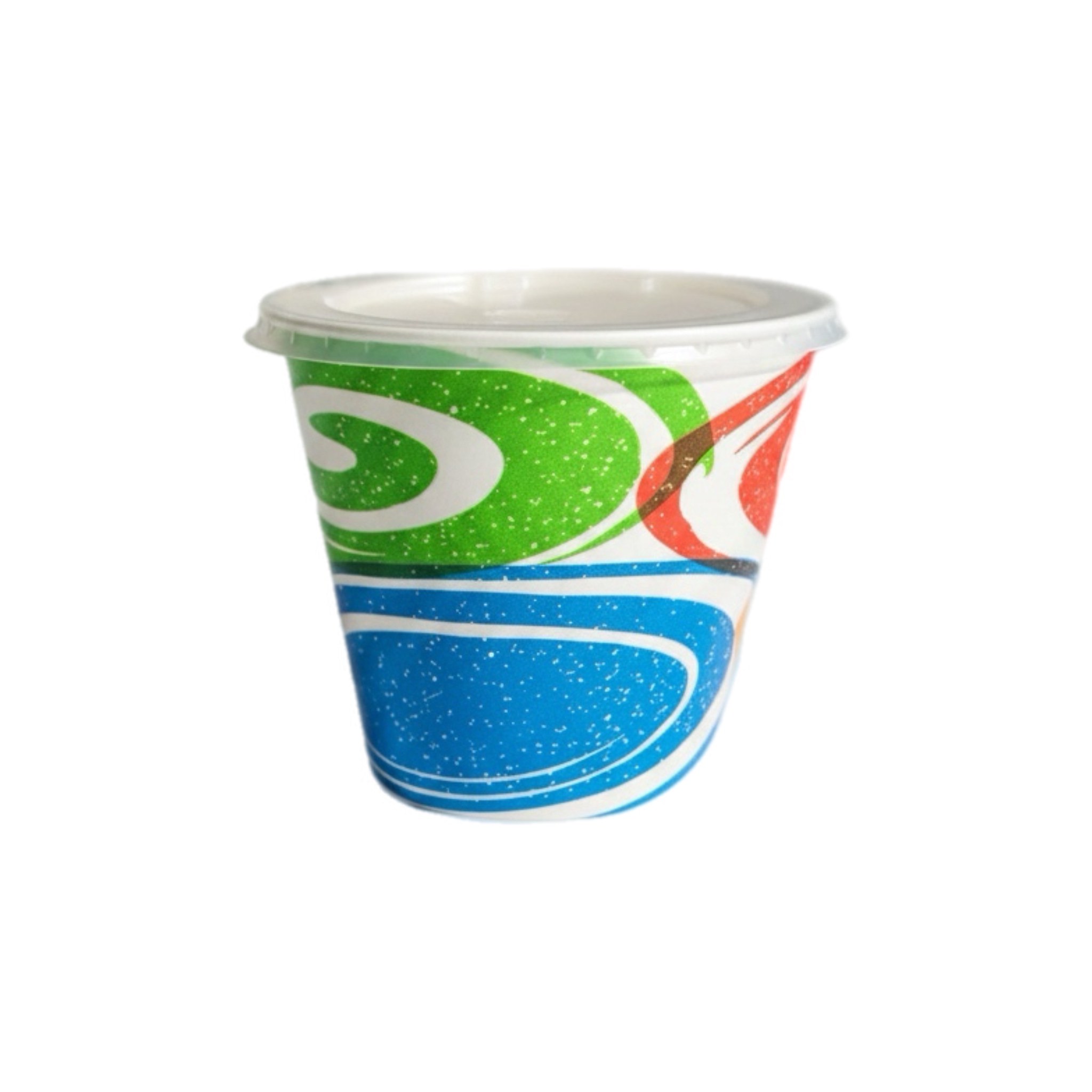 VASO C/T MICRO-AXBEN 12 ONZ CIRCULOS COLORES C/20x50 UND