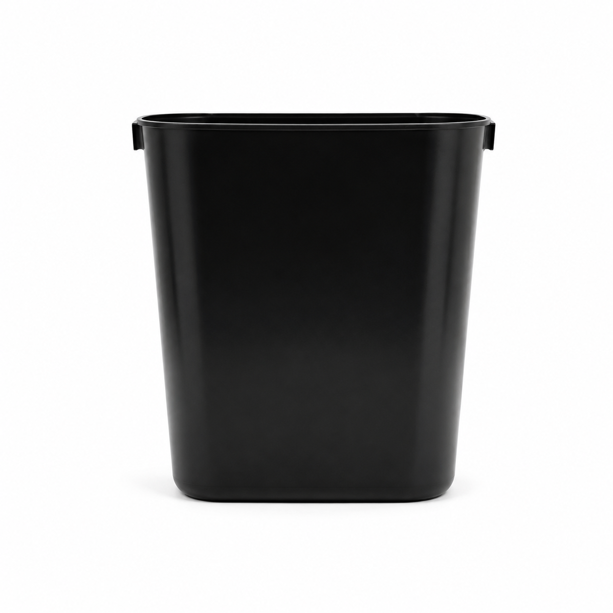 BASURERO PLASTICO LISO PEQUEÑO NEGRO 5 LITROS