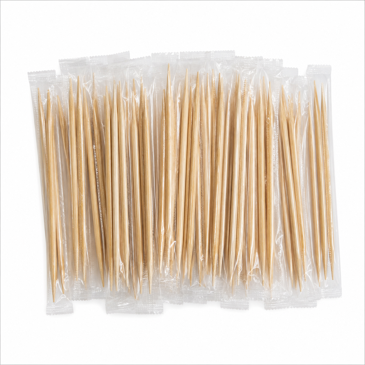 PALILLOS DE DIENTES FORRADOS C/200 UND