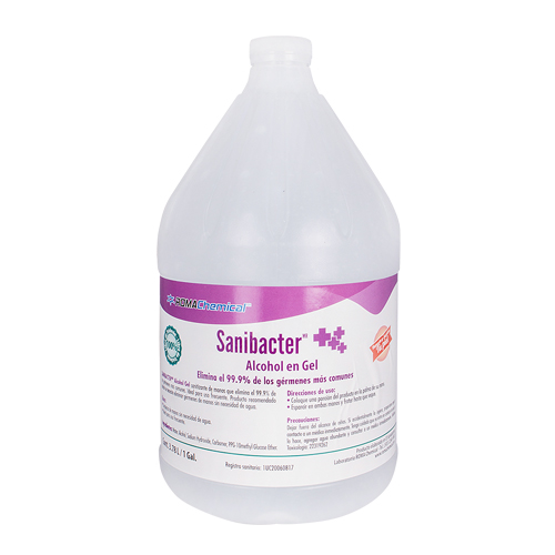 ALCOHOL EN GEL ANTIBACTERIAL.