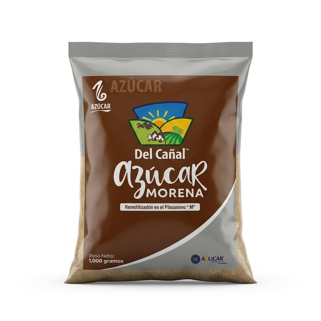 AZUCAR MORENA EMPACADA DE 1 KILO