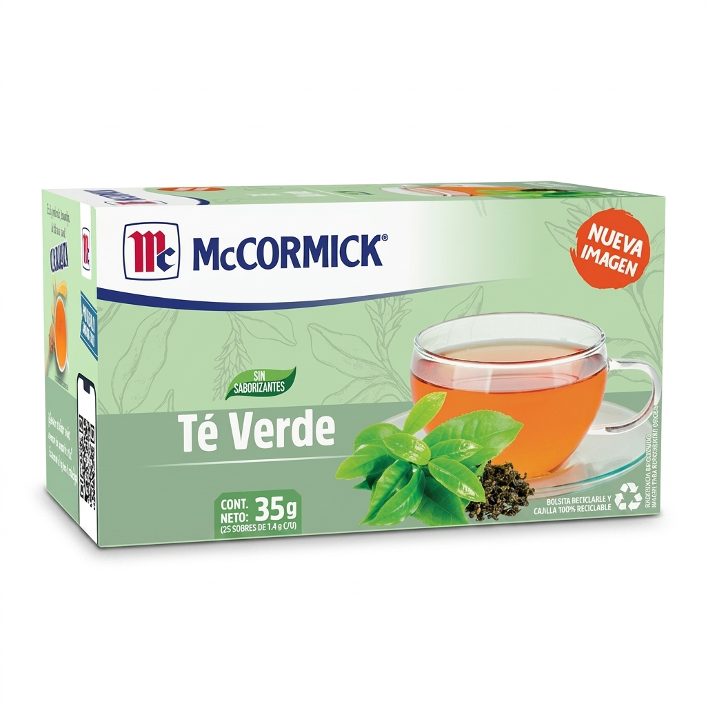 TE VERDE MCCORMICK 25x35 gr