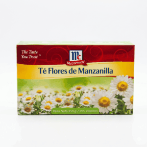 TÉ DE MANZANILLA CAJA 100 SOBRES