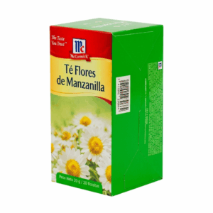 TÉ MANZANILLA CAJITA 20 SOBRES