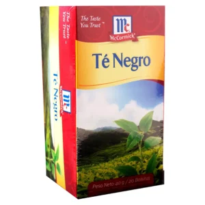 TE NEGRO MC.CORMICK CAJA DE 20 SOBRES