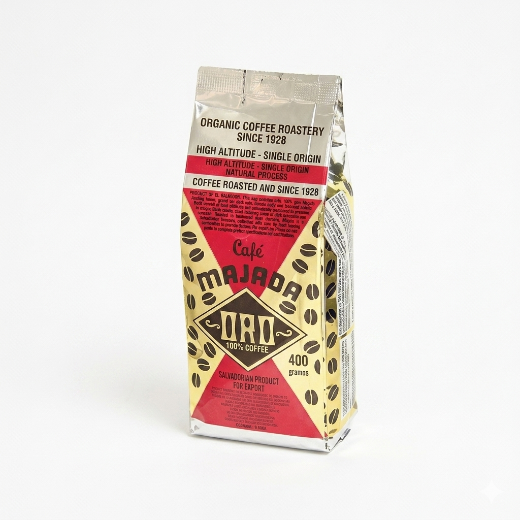 CAFÉ MOLIDO MAJADA ORO BOLSA 400 GRS