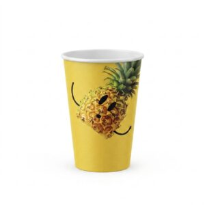 VASO AXBEN 16 ONZ PIÑA-OJOS-AMARILLO CAJA 20x50 1,000 uni