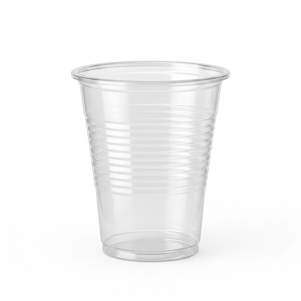 VASO N .5 TRANSPARENTE CAJA VACAN 1,000 40X25