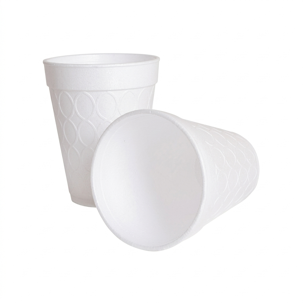 VASO TERMICO BLANCO #10 PAQUETE 25 REYMA
