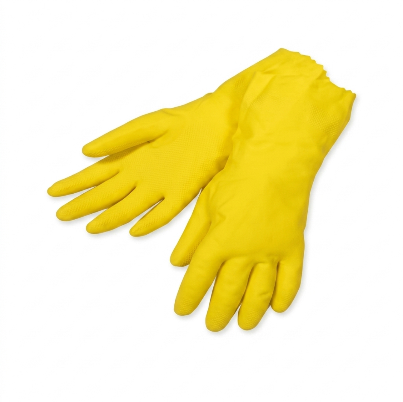 GUANTES DE HULE DOBLES PAR TALLAS LARGE