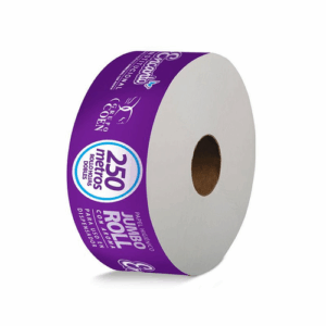 PAPEL JUMBO ROLL 250 MTS DOBLE HOJA ENCANTO