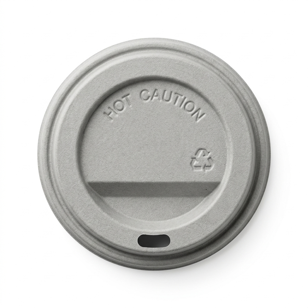 TAPA #8 Oz AXBEN-PLASTICA-CAPUCHINO BLANCA PAQ 50 UND