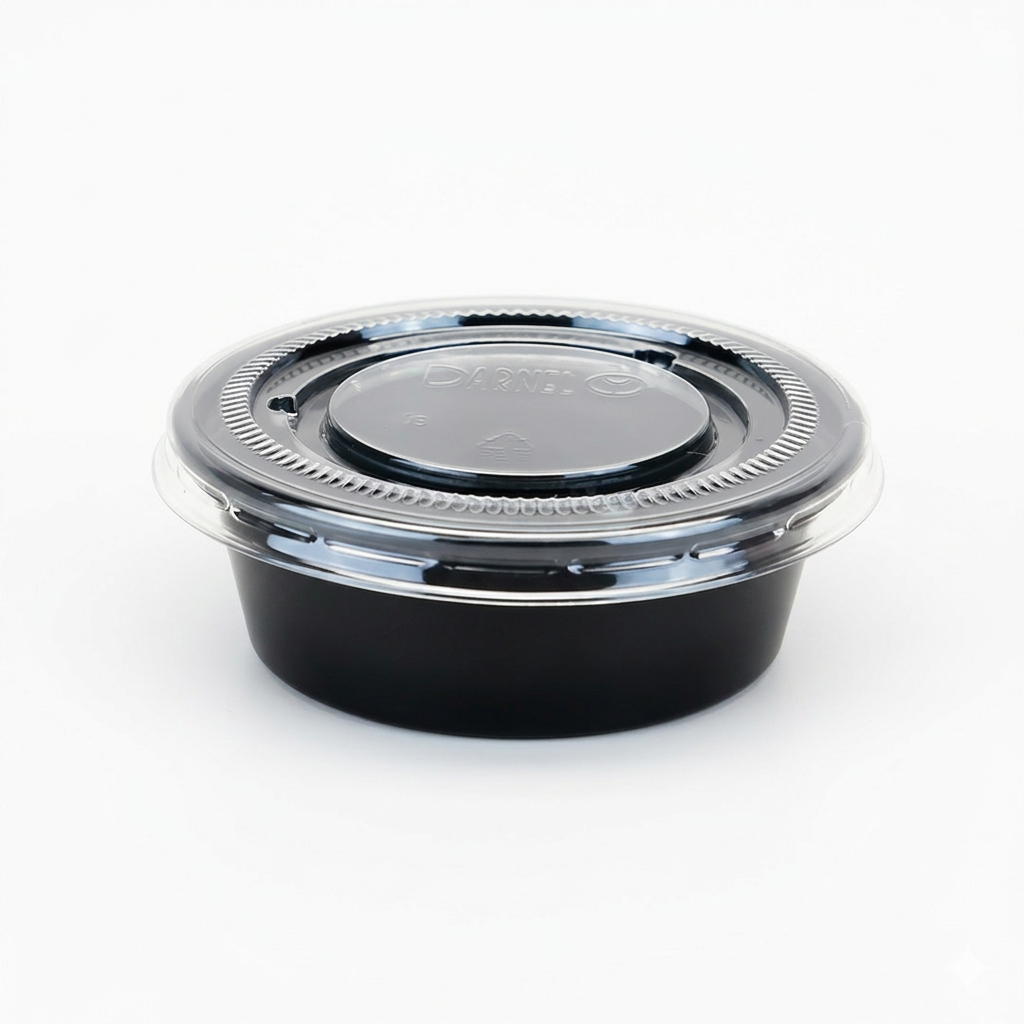 DEPO. SALSERO NEGRO MINI 2 OZ VACAN 50 UNI 000459