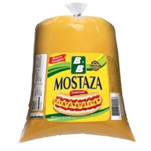MOSTAZA BOLSA DE 1 GALON, B&B
